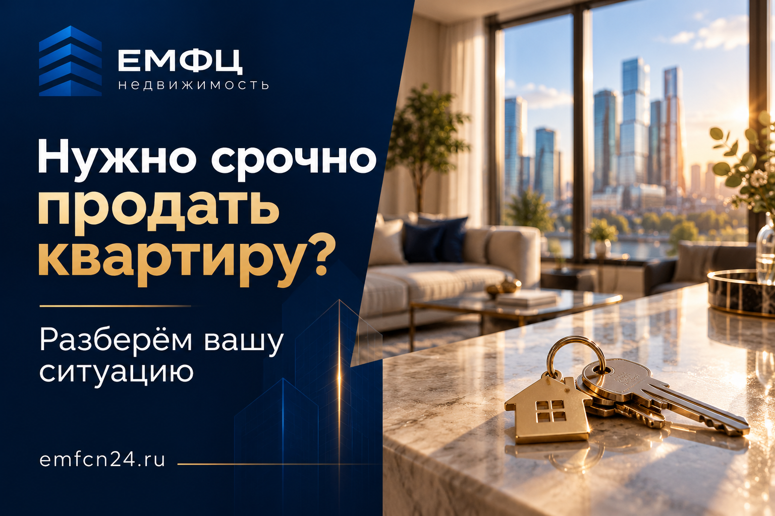 Как срочно продать квартиру и понять, сколько денег останется — ЕМФЦ недвижимость